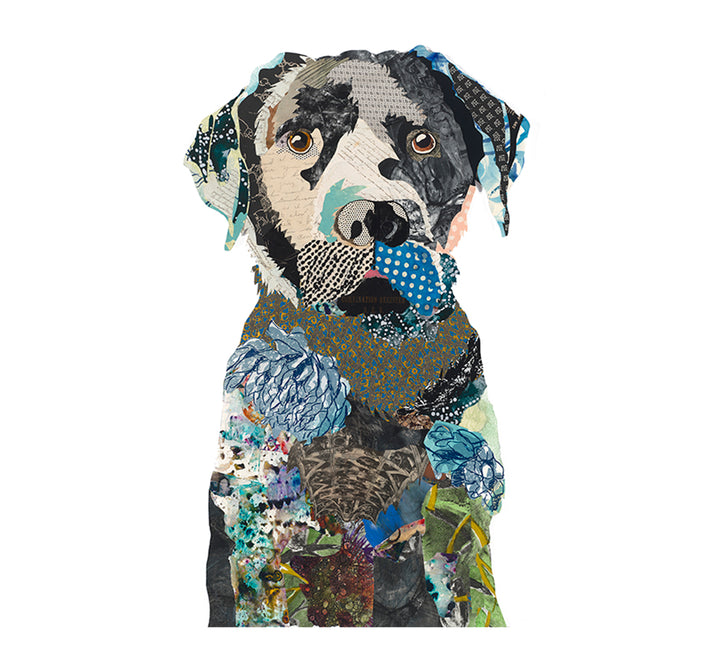 "Black Lab 1" Archival Print
