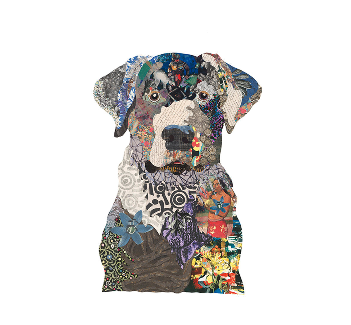 "Black Lab 3" Archival Print
