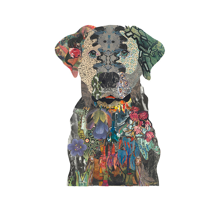 "Black Lab 5" Archival Print