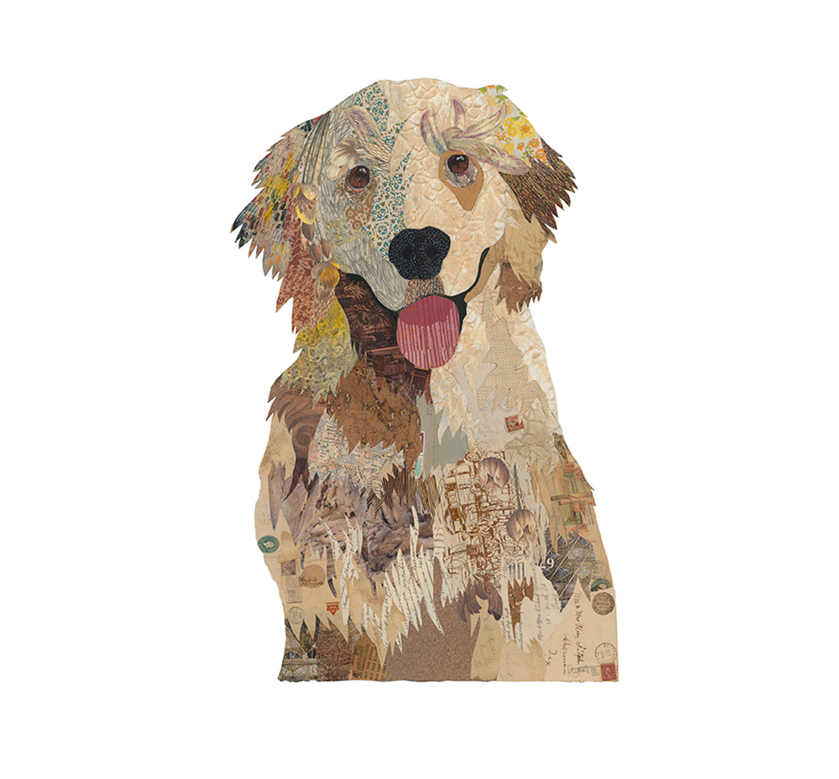 "Golden Retriever" Archival Print