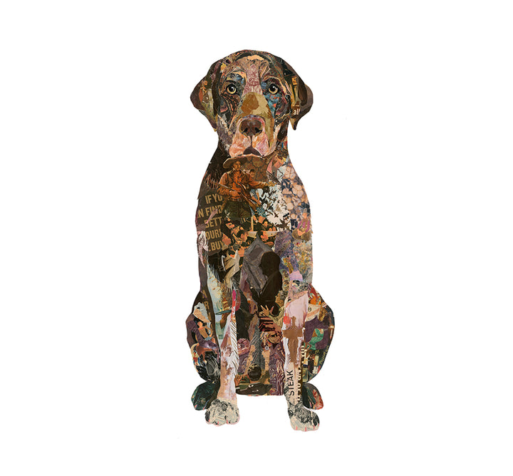 "Jake - Chocolate Lab" Archival Print