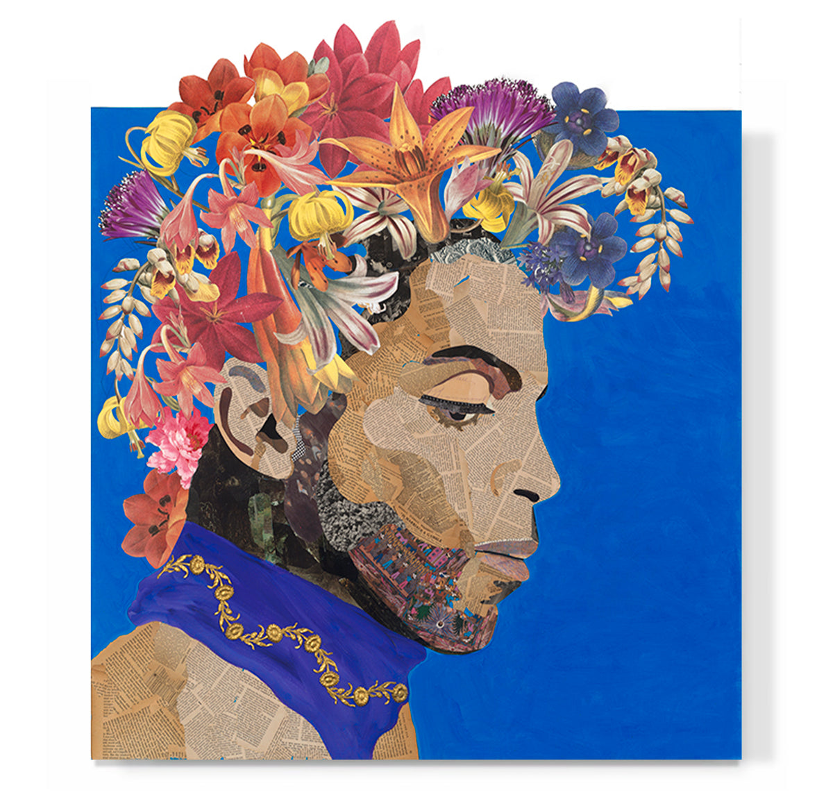 Framed "Prince - Blue" Archival Print