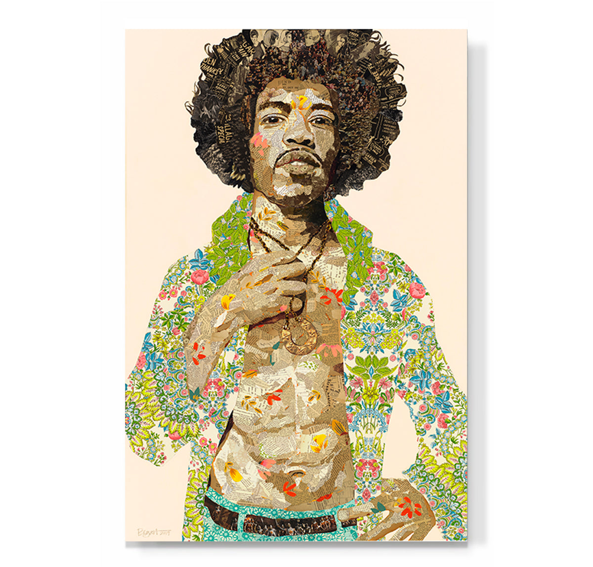 "Jimi Hendrix" Archival Print