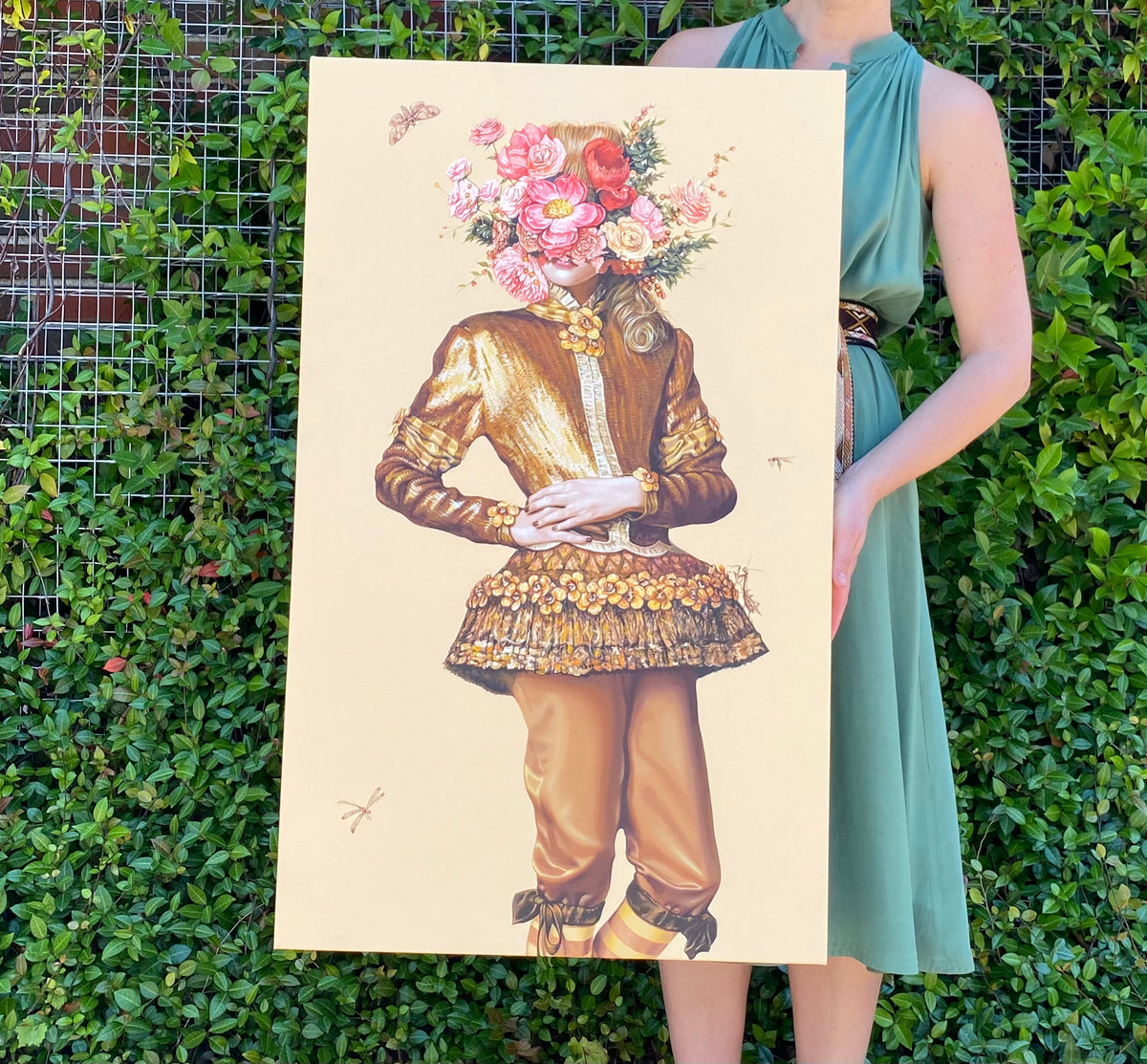 "Flower Hairstyle"