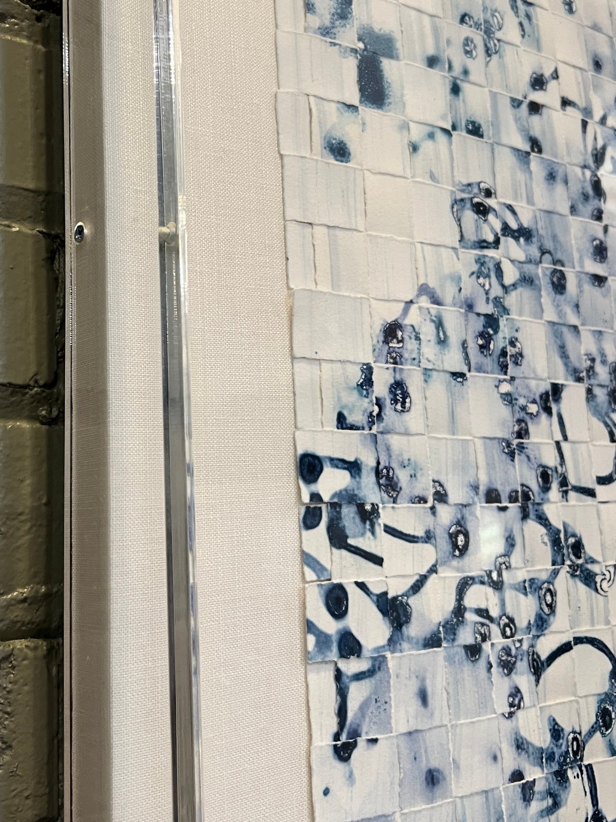 "Connect the Dots Woven I"