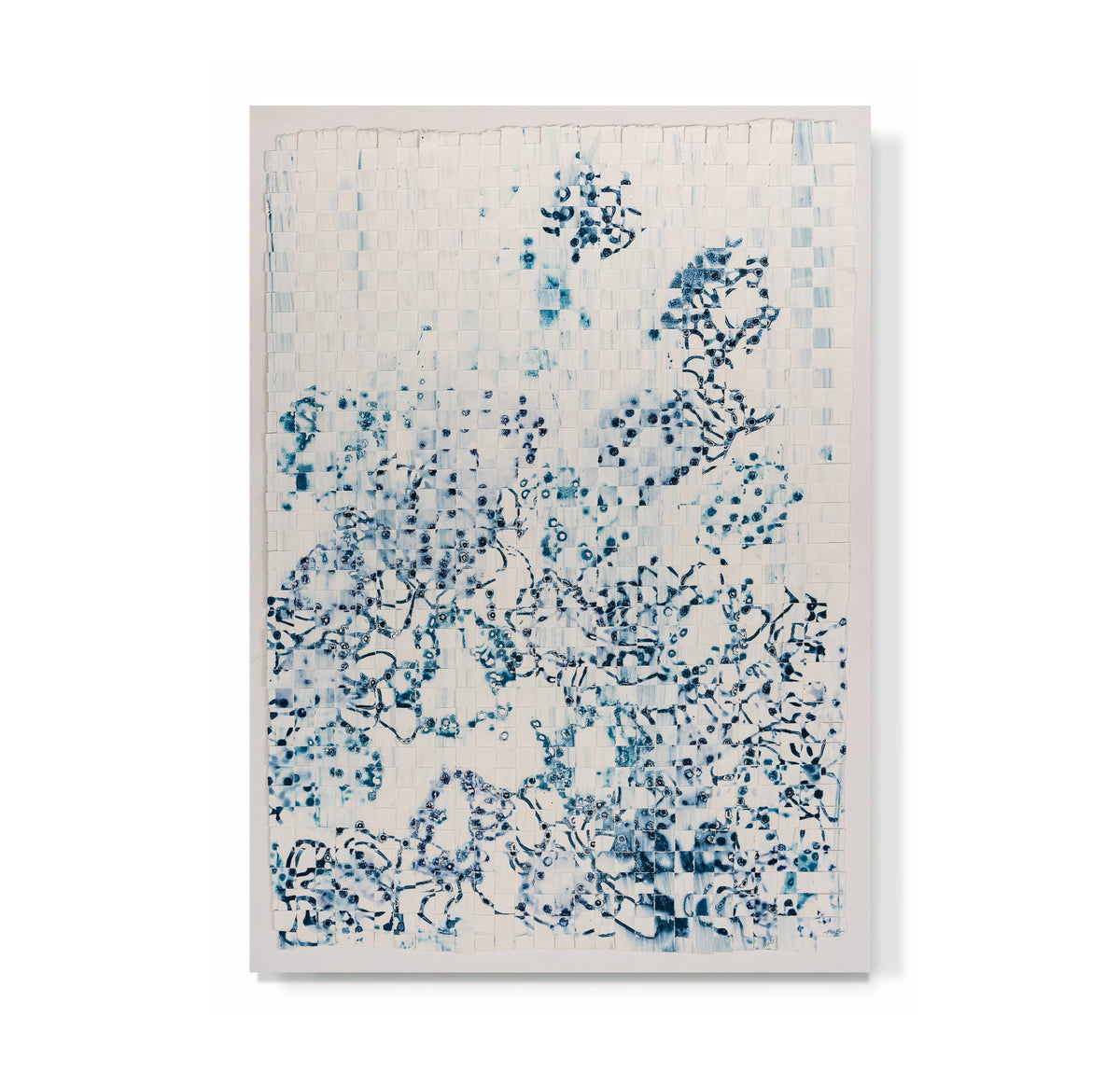 "Connect the Dots Woven I"