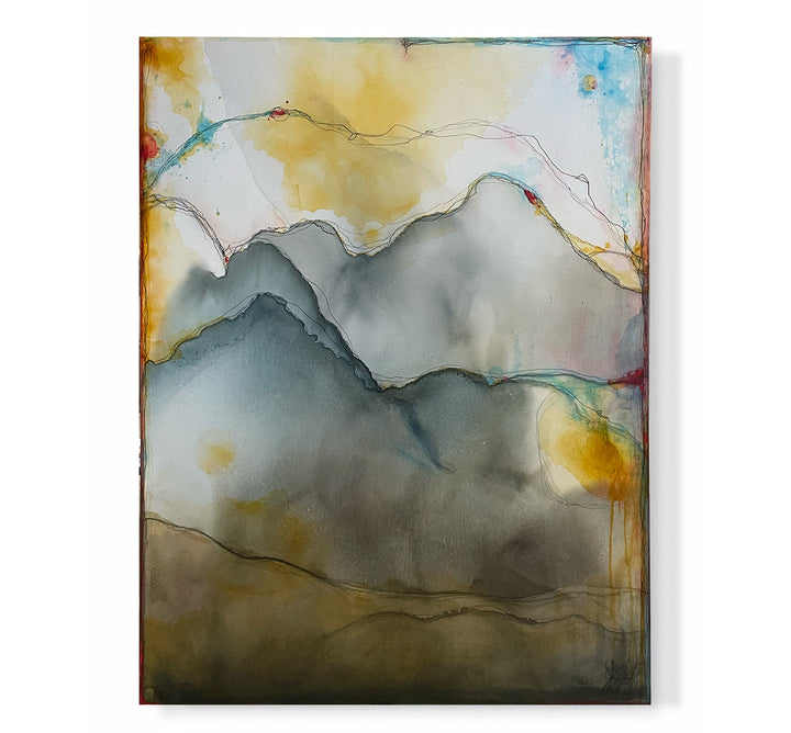 "Mountain Blue Static"