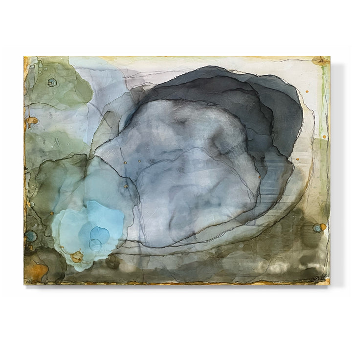 "Blue Hydrangeas"